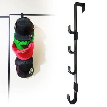 Imagem de Suporte Gancho Bone Organizador Porta Chapeu Bolsa Casaco Quarto Closet Casa Expositor Decoraçao