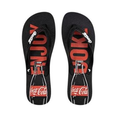 Imagem de Chinelo Coca Cola Enjoy Coke Masculino-Masculino