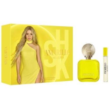 Imagem de Kit Perfume Feminino Shakira Amarillo 1 Eau de Parfum de 80ml + 1 Eau de Parfum de 10ml...