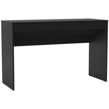 Imagem de Escrivaninha 2 Gavetas Politorno Office Lindóia, Preto