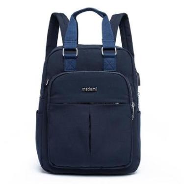 Imagem de Mochila Bolsa Feminina Executiva Notebook Reforçada Usb-Feminino