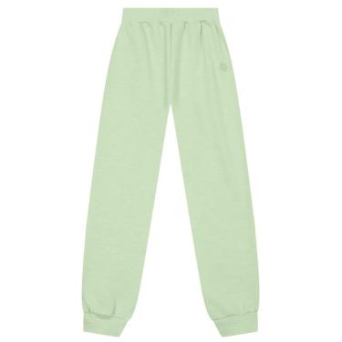 Imagem de Calça jogger infantil menina em moletinho Brandili-Feminino