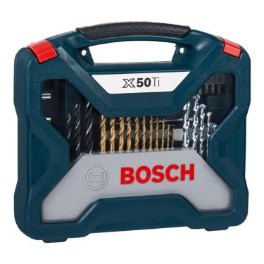 Imagem de Jogo de Bits e Brocas Bosch X-line, 50 Peças