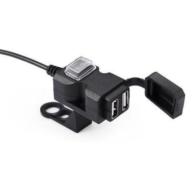 Imagem de Tomada Carregador de Celular Para Moto E Carro 12V Para USB 5V - WR CR