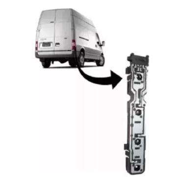 Imagem de Soquete Placa Da Lanterna Traseira Transit/ Van/ Furgão - Ford 6C1113N