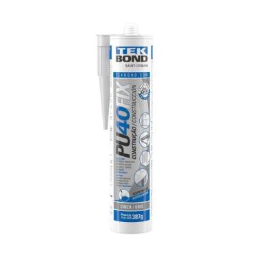 Imagem de Selante de Poliuretano Pu40Fix 387G Cinza - Tekbond - Unica Unico, Uni