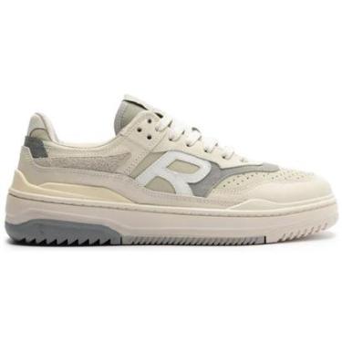 Imagem de Tenis Masculino Reserva R Broox Cinza e Bege-Masculino