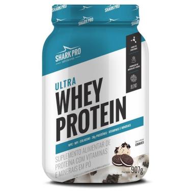 Imagem de Whey Protein Concentrado Cookies 907g - Shark Pro-Unissex