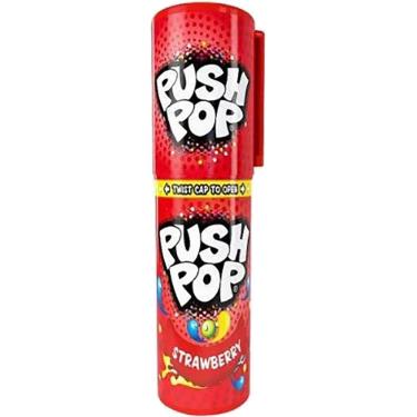 Imagem de Pirulito Frutas Push Pop Bazooka 15g Retrátil