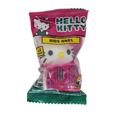 Imagem de Pirulito Anel Tutti-Frutti Hello Kitty Kids Zone 14g Interativo
