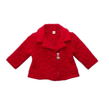 Imagem de Jaqueta Infantil Perfect Corações - Gira Baby, Vermelho, M