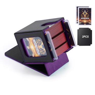 Imagem de Janela de exibição dupla MTG Deck Box Stepane para mais de 120 cartas
