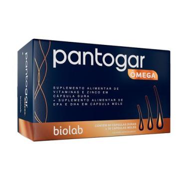 Imagem de Pantogar Ômega Com 60 Cápsulas Duras + 30 Cápsulas Moles