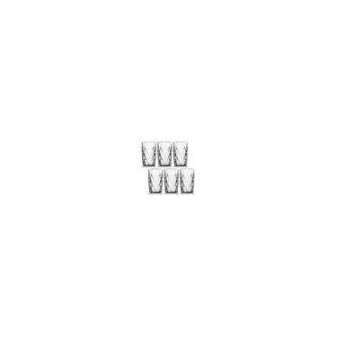 Imagem de Jogo De Copos Diamante Clear 360ml Vidro 6 peças - Ecos