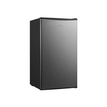 Imagem de Frigobar Midea MDRD142FGD503 93L Inverter Preto com Porta Inox Bivolt