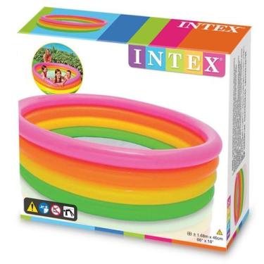 Imagem de Piscina Infantil 780 Litros Por do Sol Intex 1,68x46Cm