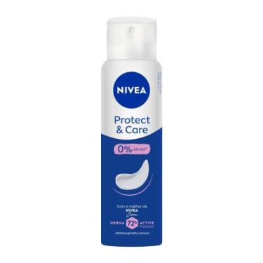 Imagem de Desodorante Aerosol Nivea Protect Care Feminino 72h 150ml