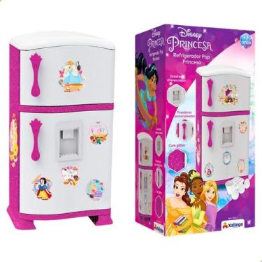 Imagem de Geladeira Cozinha Infantil Princesas Refrigerador Pop Disney - Xalingo