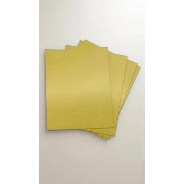 Imagem de Papel Metálico Dourado A4 180g 50 Folhas - Congratulations Store