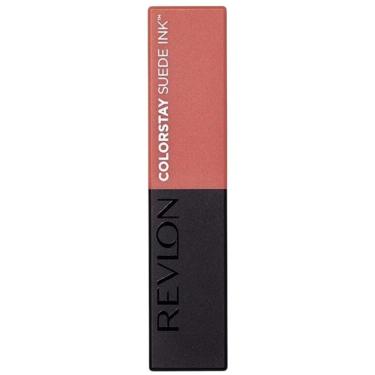 Imagem de Batom Colorstay Suede Ink Lipstick Hot Girl No 005 Cobertura Total Longa Duração Acabamento Fosco Confortável Resistente