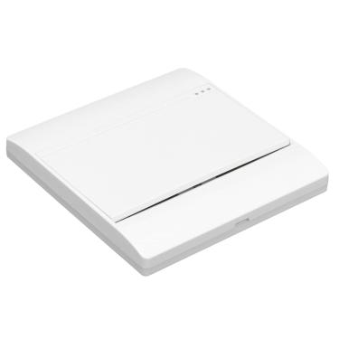 Imagem de Interruptor inteligente, interruptor inteligente de controle remoto Um botão branco para sala de estar para banheiro para cozinha
