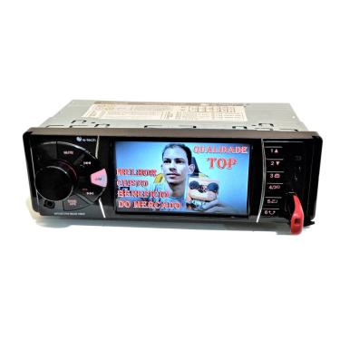 Imagem de Rádio dvd bluetooth MP5 1 din 4'' USB sd bt auxiliar 4X50W