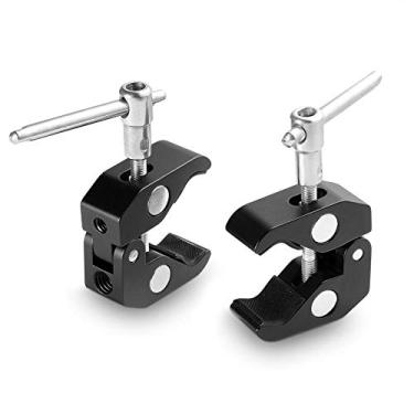 Imagem de SMALLRIG Super braçadeira (pacote com 2) Magic Arm Clamp para DJI Ronin, monitor de câmera, luz LED 2058