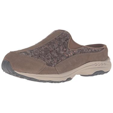 Imagem de Easy Spirit Estravelt229 Mule Feminino, Cinza-escuro/camurça cinza-escuro, 9.5