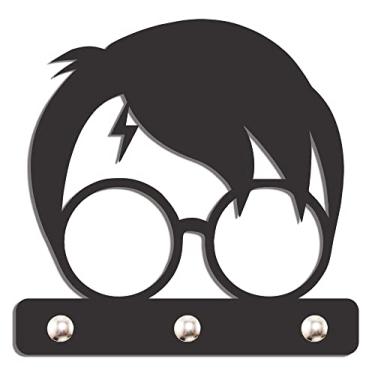 Imagem de Porta Chave Parede Decorativo Gancho Suporte Harry Potter