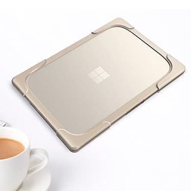 Imagem de For for Microsoft Surface Laptop 3/4 13.5 inch 1868/1951 Steel TPU + PC Two-color Anti-fall Laptop Protective Case(Grey)