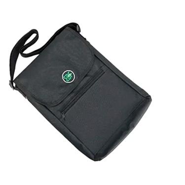 Imagem de Bolsa de Pesca EBF Embornal Sacola Simples Preta com Bolso e Alça Ajustável cor:preto;tamanho:g