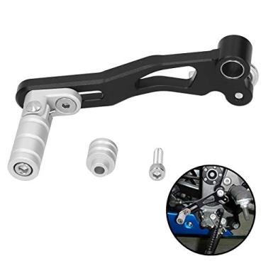 Imagem de Alavanca de mudança de marchas de motocicleta, pedal dobrável de metal para EX 250R Ninja 2008-2012 Ninja 250R 2008-2014 Ninja 300 2013-2017 Z250 2013-2014 Z300 2015-2017