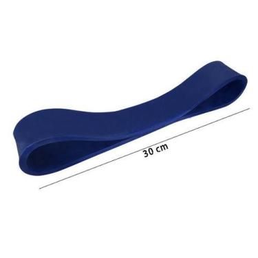 Imagem de Rubber Mini Band - Elastico De Pilates - Forte - Azul- Prottector