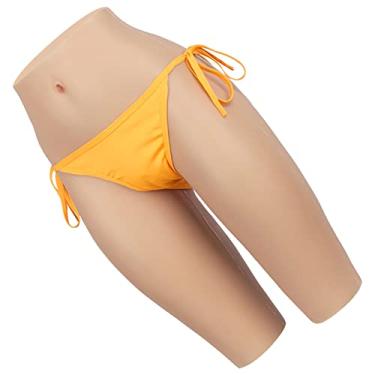 Imagem de XSWL Shorts de silicone realista sissy falso vagina roupa íntima bumbum modelador controle quadris levantador calças boxer para transgênero, cor 3, atualização