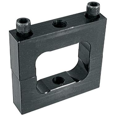 Imagem de Allstar ALL14189 Suporte de reator de alumínio anodizado preto para tubos quadrados de 5 x 5 cm