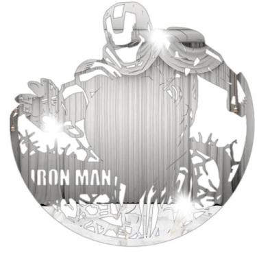 Imagem de Espelho Decorativo Decoração Iron Man Marvel 2 - Pegasus