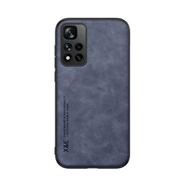 Imagem de Kepuch Silklike Capa para Redmi Note 11 Pro(China)/Note 11 Pro+,Poco X4 - Case Placa de Metal Embutida para Redmi Note 11 Pro(China)/Note 11 Pro+,Poco X4 - Azul