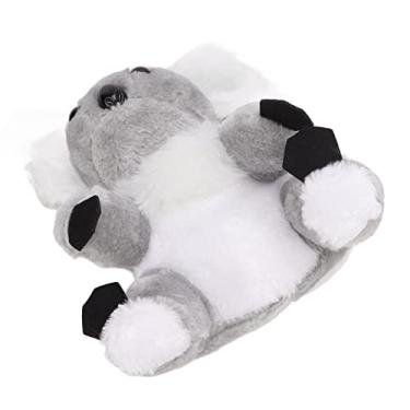 Imagem de Capa de clube animal, capa de cabeça de clube de desenho animado lavável com expressão de simulação confortável poliéster portátil para golfista para