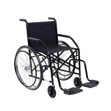 Imagem de Cadeira de Rodas Manual Dobrável em Aço modelo 101 - cds