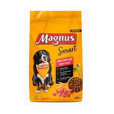 Imagem de Ração Magnus Smart Cães Adultos Sabor Carne 20 Kg