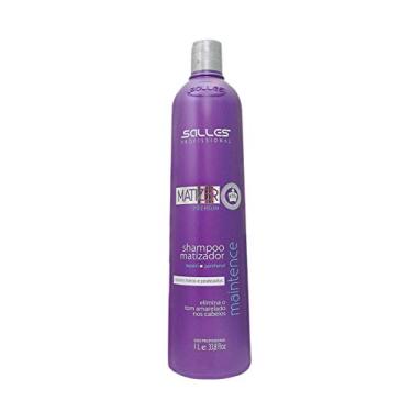 Imagem de Salles Profissional Shampoo Matizer Premium Maintence Tratamento 1 Litro