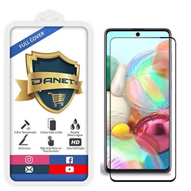 Imagem de Pel�cula De Vidro Temperado 3D Full Cover Para Samsung Galaxy A71 com Tela de 6.7" Polegadas - Prote��o Blindada Que Cobre Toda A Tela
