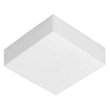 Imagem de Plafon de Sobrepor Led Quadrado Valencia de 9W - 18X18 cm Branco - 6500K - Bivolt - Luz Branca