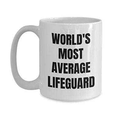 Imagem de Caneca salva-vidas – Caneca de café – salva-vidas mais média do mundo – Presentes salva-vidas