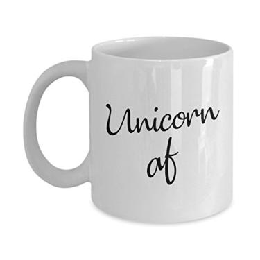 Imagem de Unicórnio af Mug - Caneca de café de cacau quente divertido - ideia de