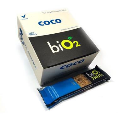 Imagem de Barra de 7 Castanhas com Coco Bio2 (Cx c/ 12 un de 25g)