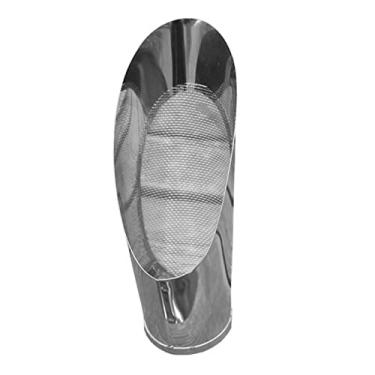 Imagem de WeiLaiKeQi Peneira de solo, balde de jardim, colheres de solo de jardim, aço inoxidável, para remoção de ervas daninhas, M