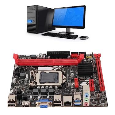 Imagem de Placa-mãe B75M PC Placa-mãe DDR3, Micro ATX, 2 * Slots DDR3, SATA3.0x1, SATA2.0x3, PCIE, VGA, HDMI, Suporte para Corei7 I5 I3 LGA1155, Rede de Alta Velocidade 100M