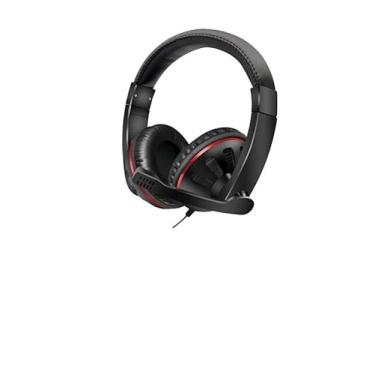 Imagem de Fone Headset Gamer, Headphone Fone de ouvido gamer com microfone para Celular, Notebook, PS4 (Vermelho)