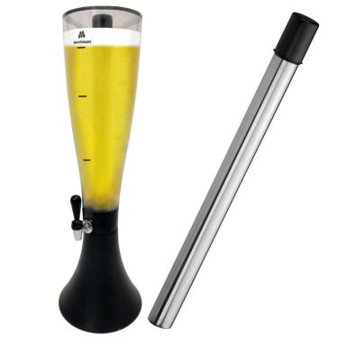 Imagem de Torre de Chopp Chopeira Marcbeer Marchesoni 2,5 Litros e Refil Extra